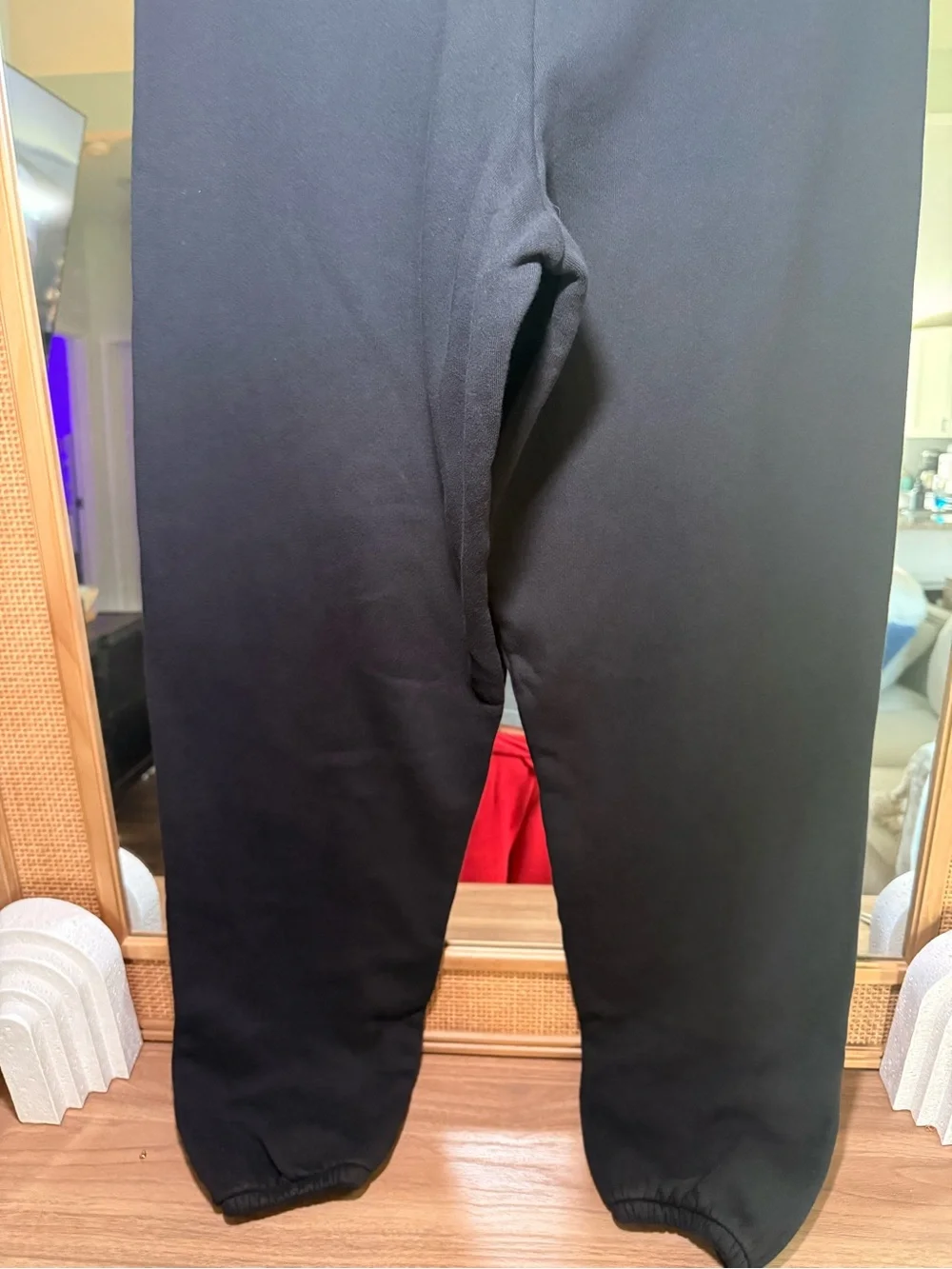 ♡ Joah Brown NWT Oversized Jogger Black French Terry
